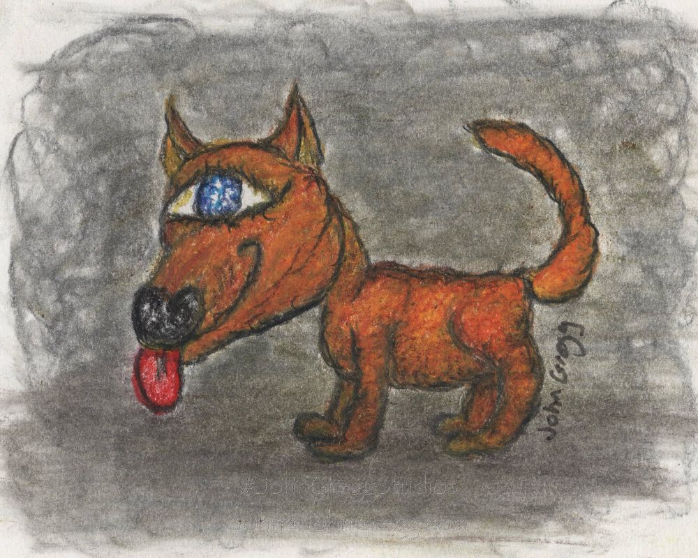 A new Cydog colored pencil drawing
#johngreggstudios
#cydog
#coloerdpencil