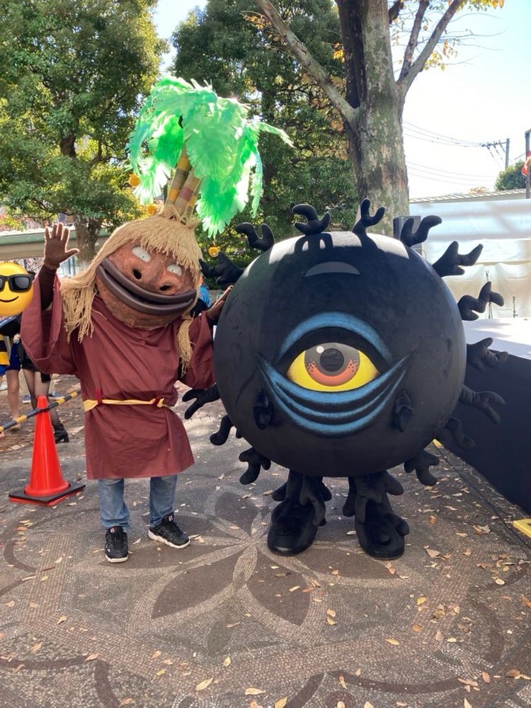 バックベアード閣下様と。
西洋と南方のある意味夢の共演(?)