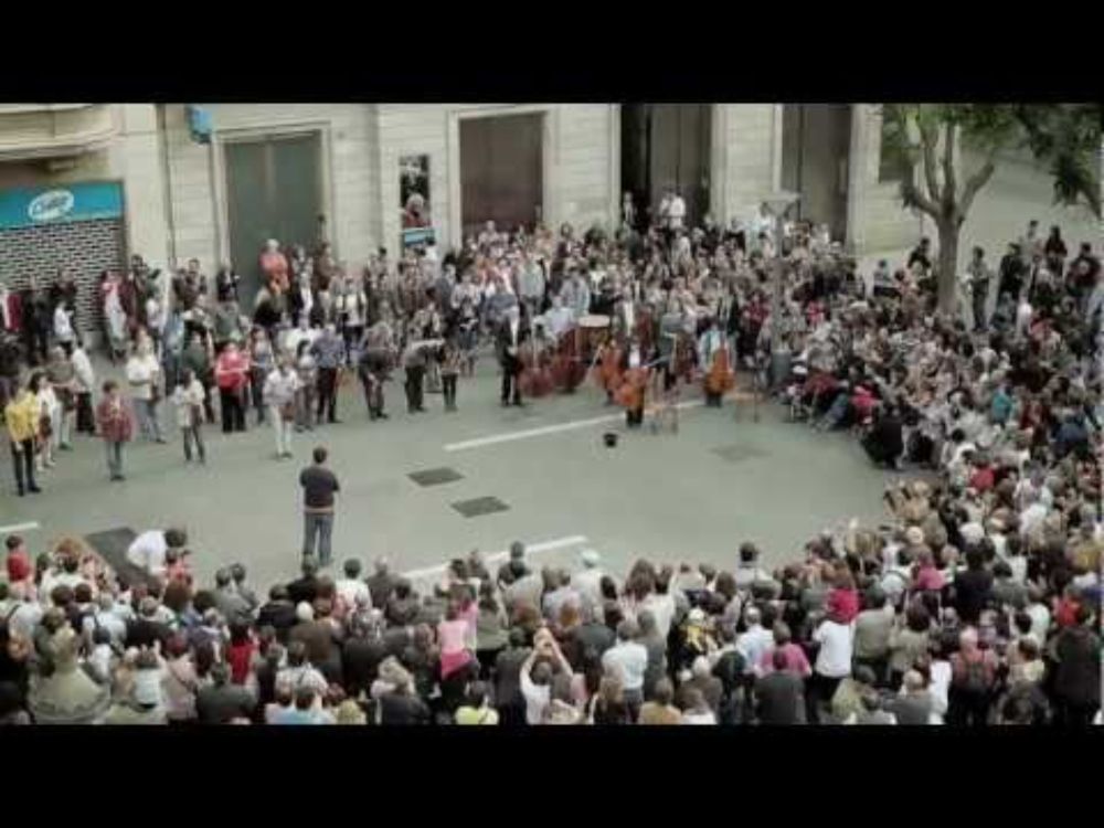 Flashmob Flash Mob - Ode an die Freude ( Ode to Joy ) Beethoven Symphony No.9 classical music