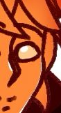 Image of a face made from fire?