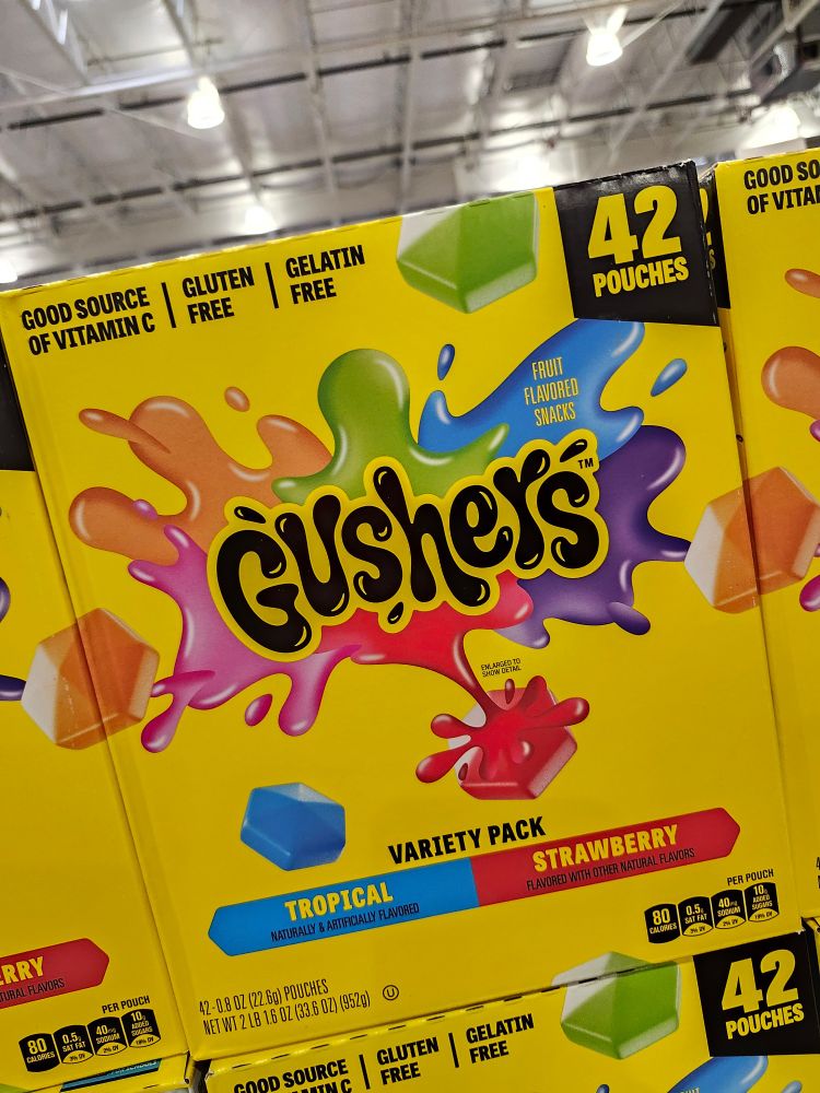 A box of gushers.