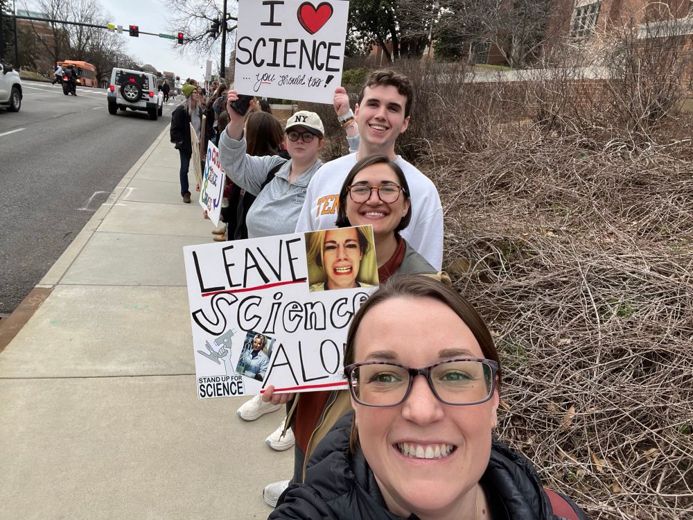 Science walk out