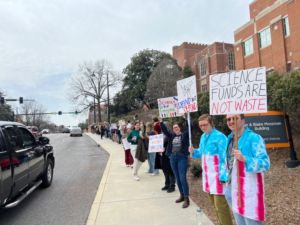 Walk out for science 
