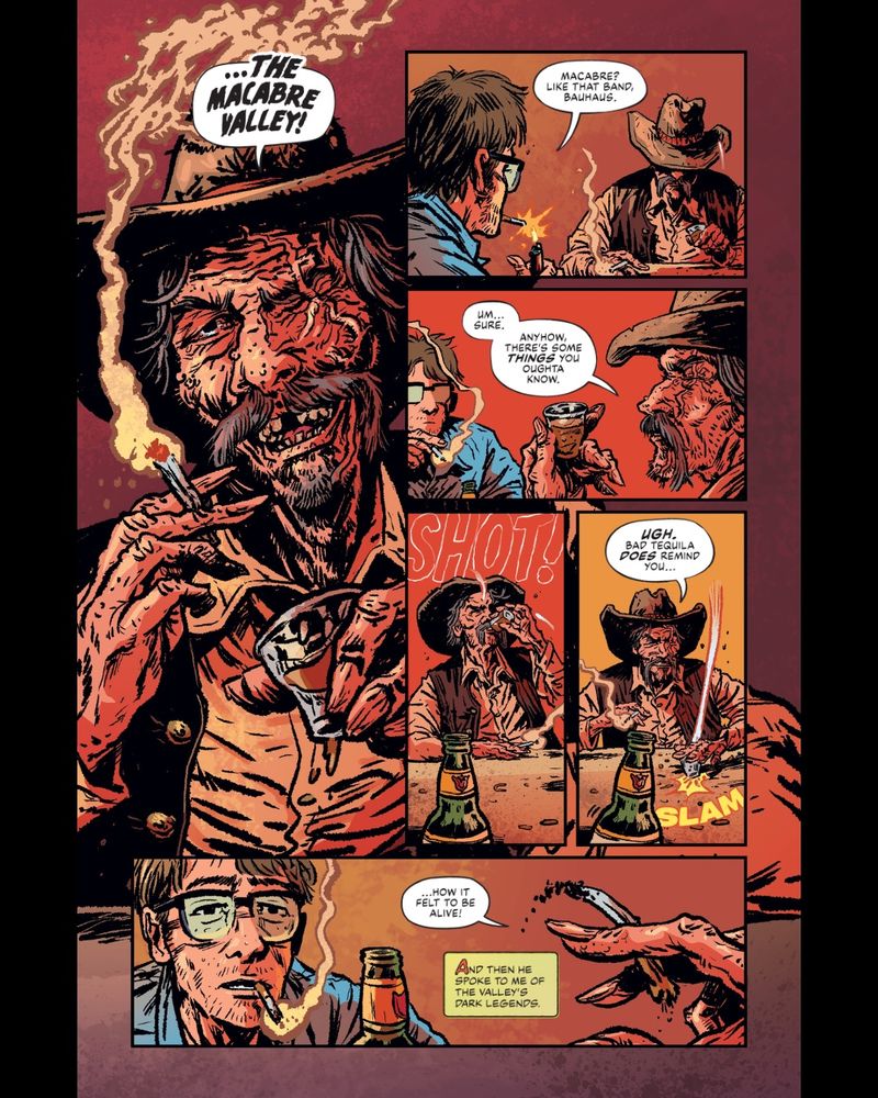 Macabre Valley #1 page