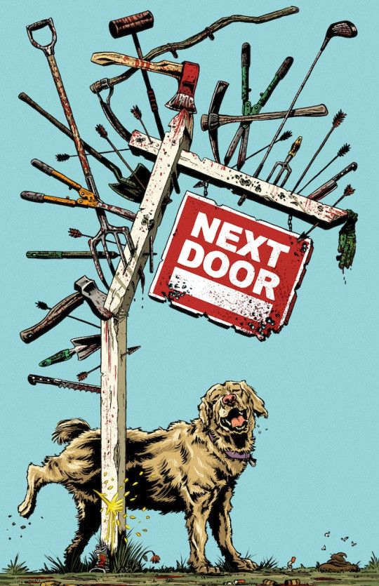 Next Door Cover by Anna Readman