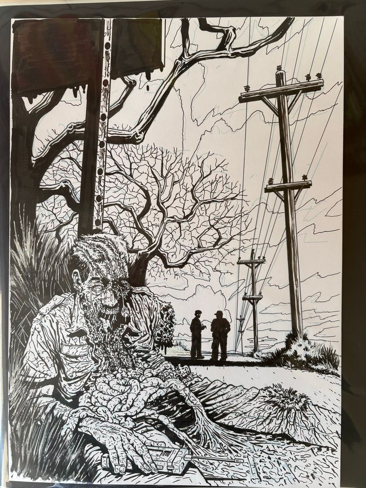 Original Anna Readman art