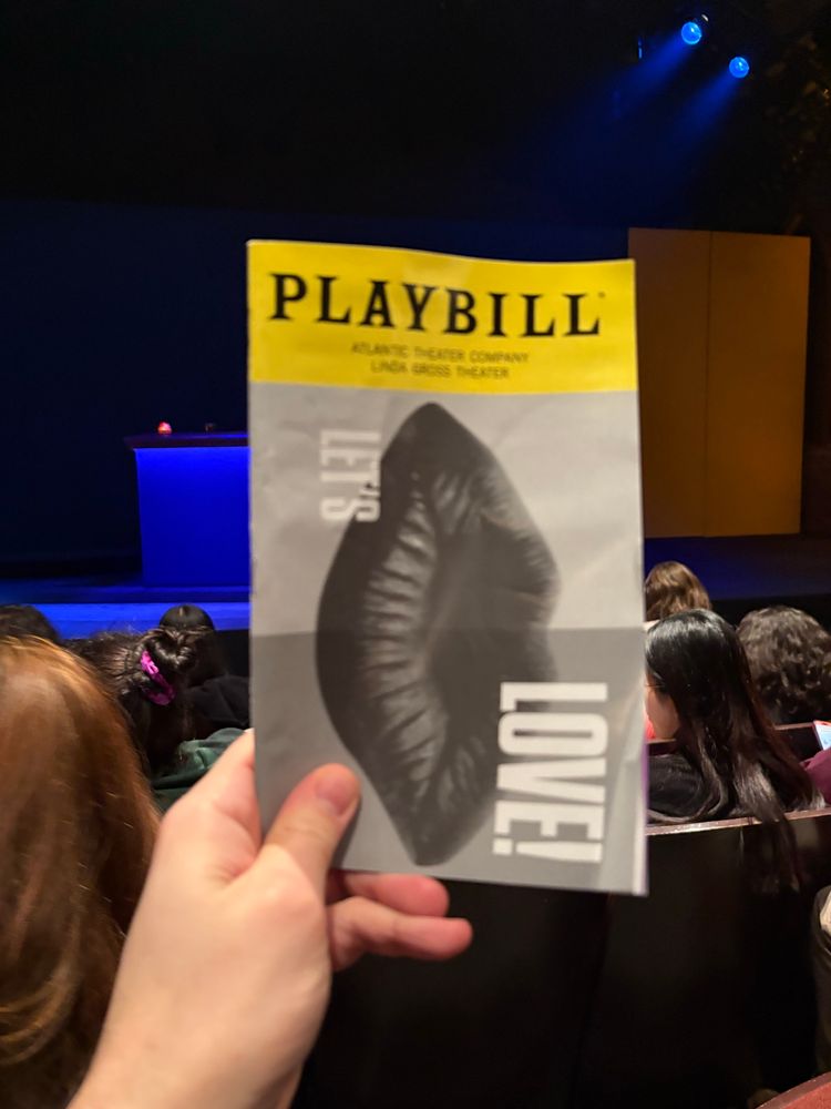 Let’s Love playbill 
