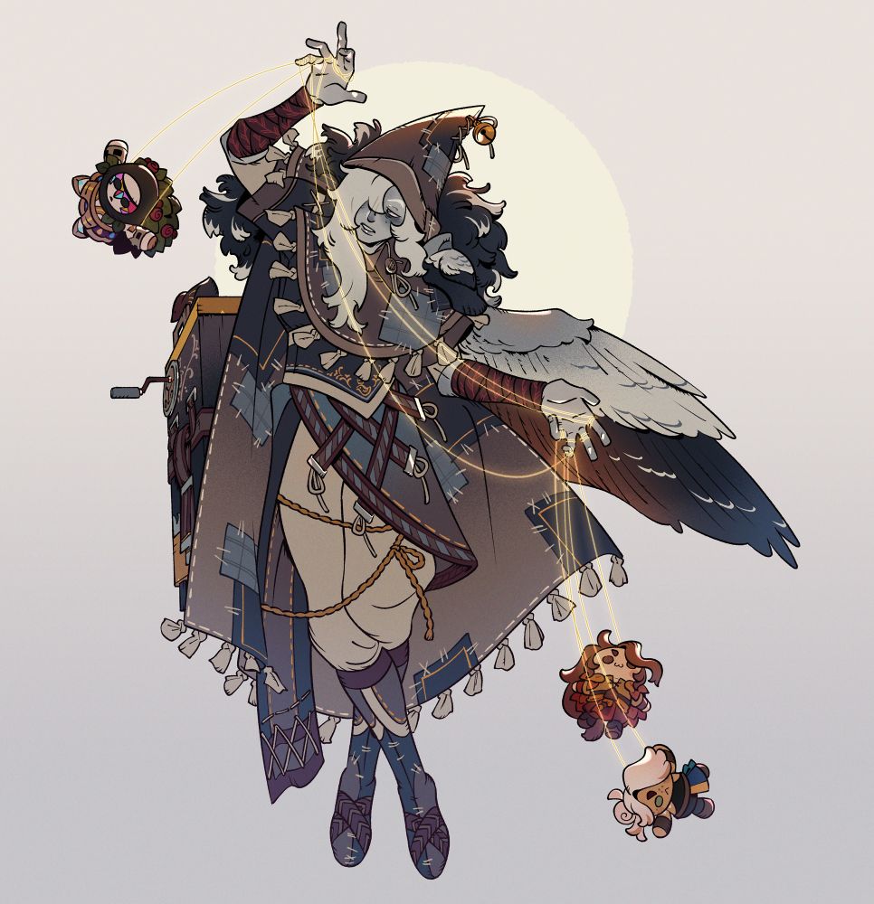 puppeteer drow commission for https://www.instagram.com/onionned !