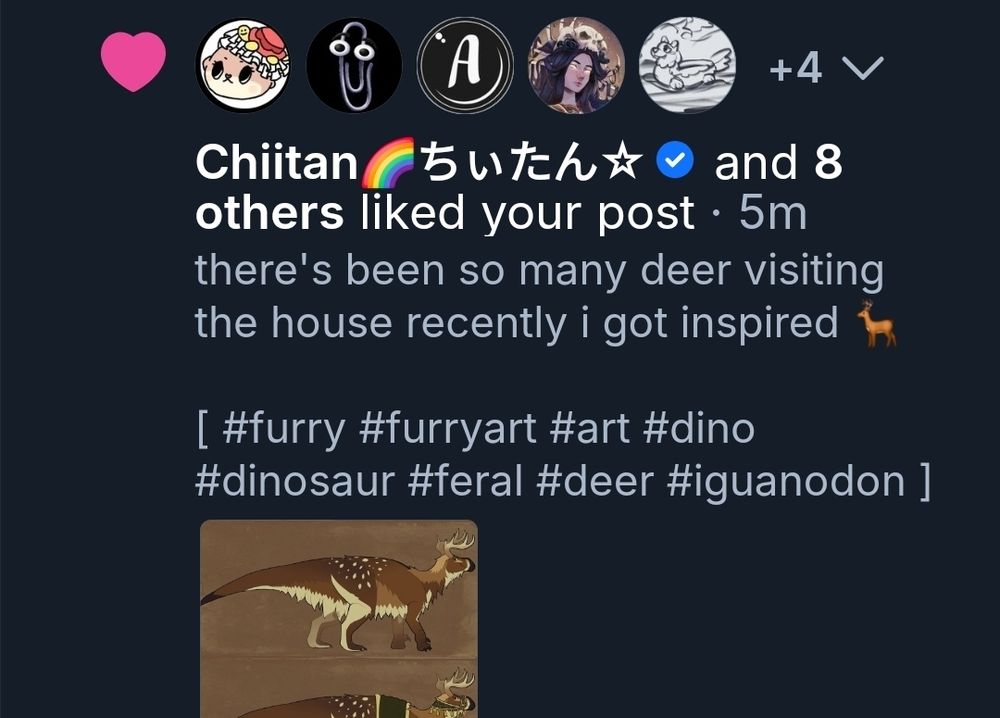 chiitan liked my art!