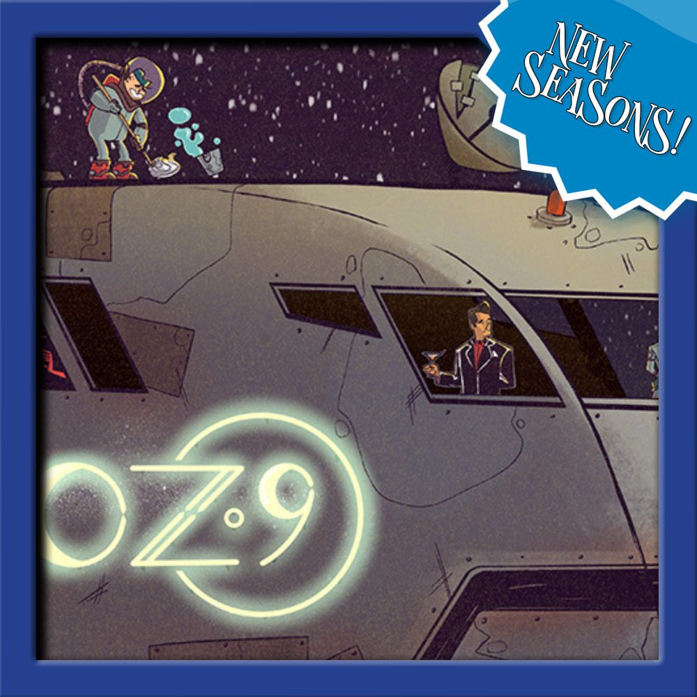 Cover Art with announcement: New Season - Oz9