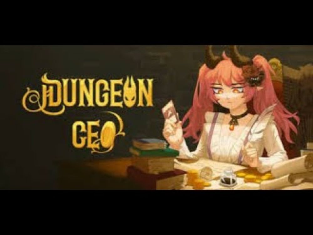 DUNGEON CEO DEMO GAMEPLAY PC | Eu sou a gerente da masmorra!