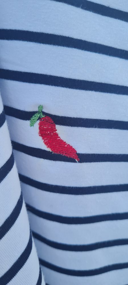 Broderie piment 