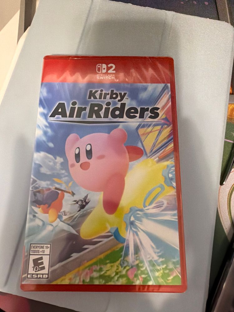 💙 the switch 2 video game Kirby AirRiders 