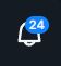 24 notifications