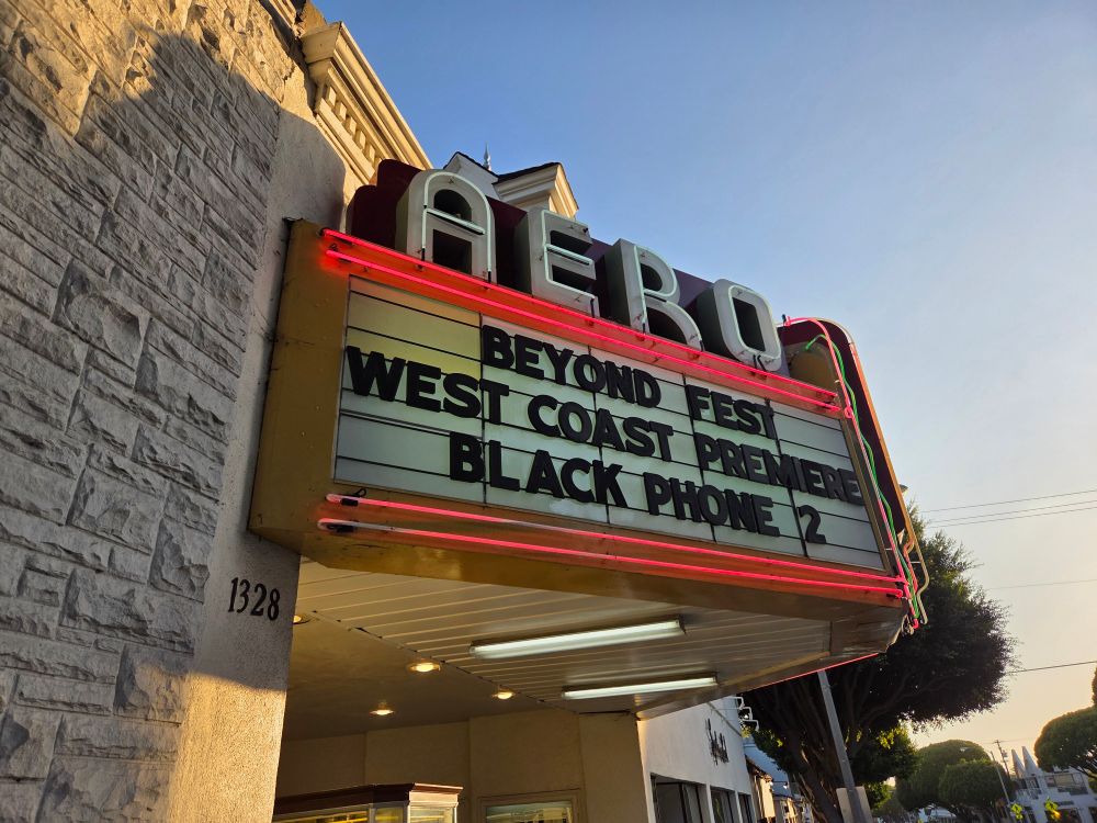 Marquee with Black Phone 2