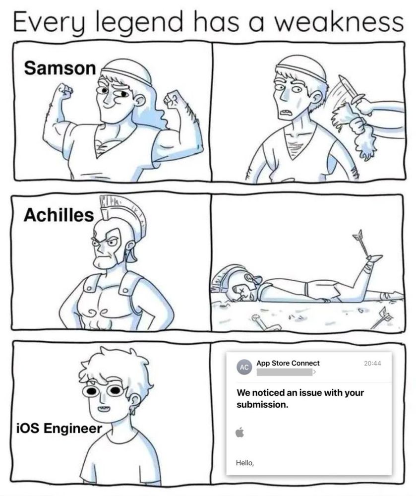 Every legend has weaknesses