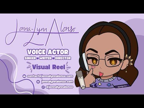 Voice Acting Visual Reel (2024) - Jonna-Lynn Alonso