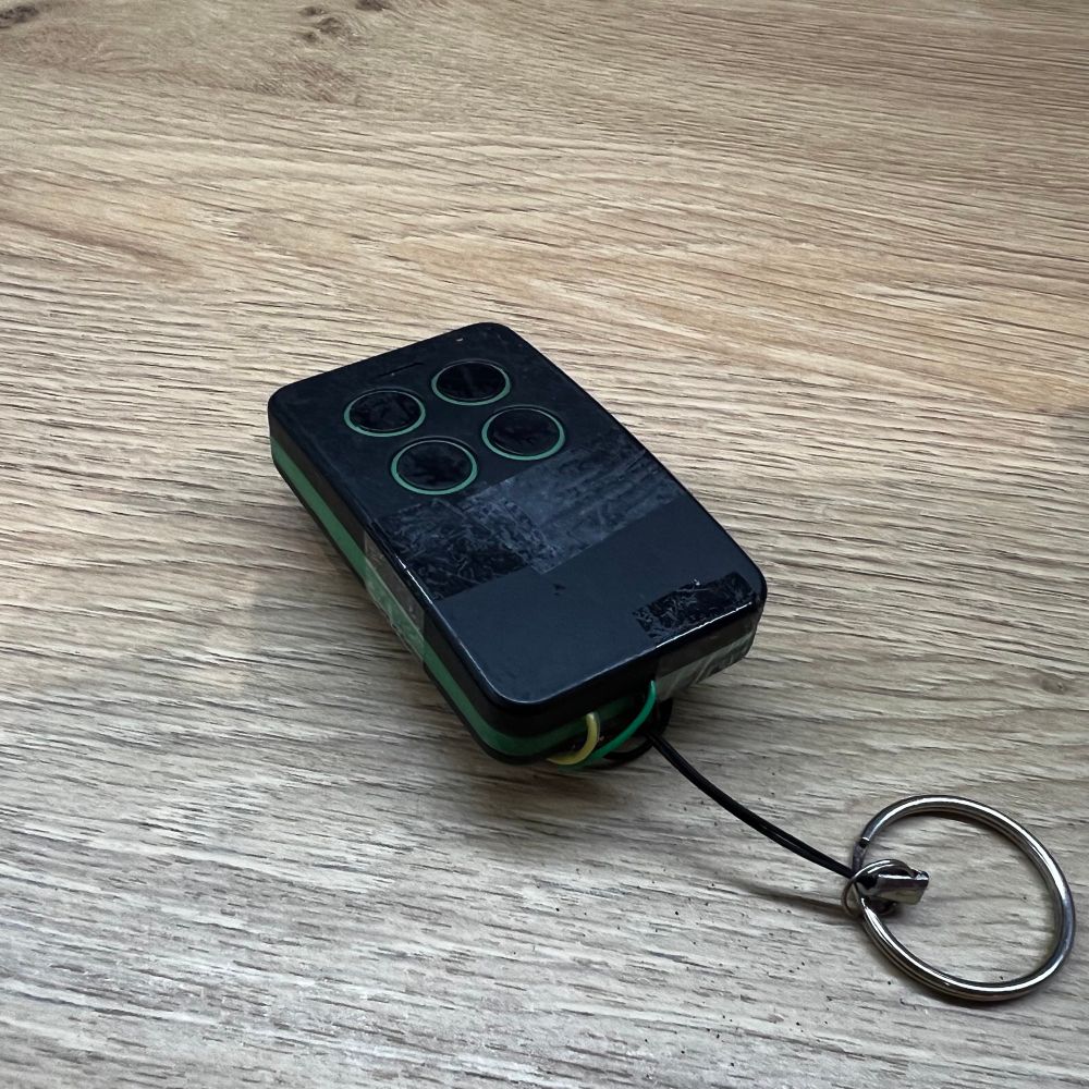 Garage key fob
