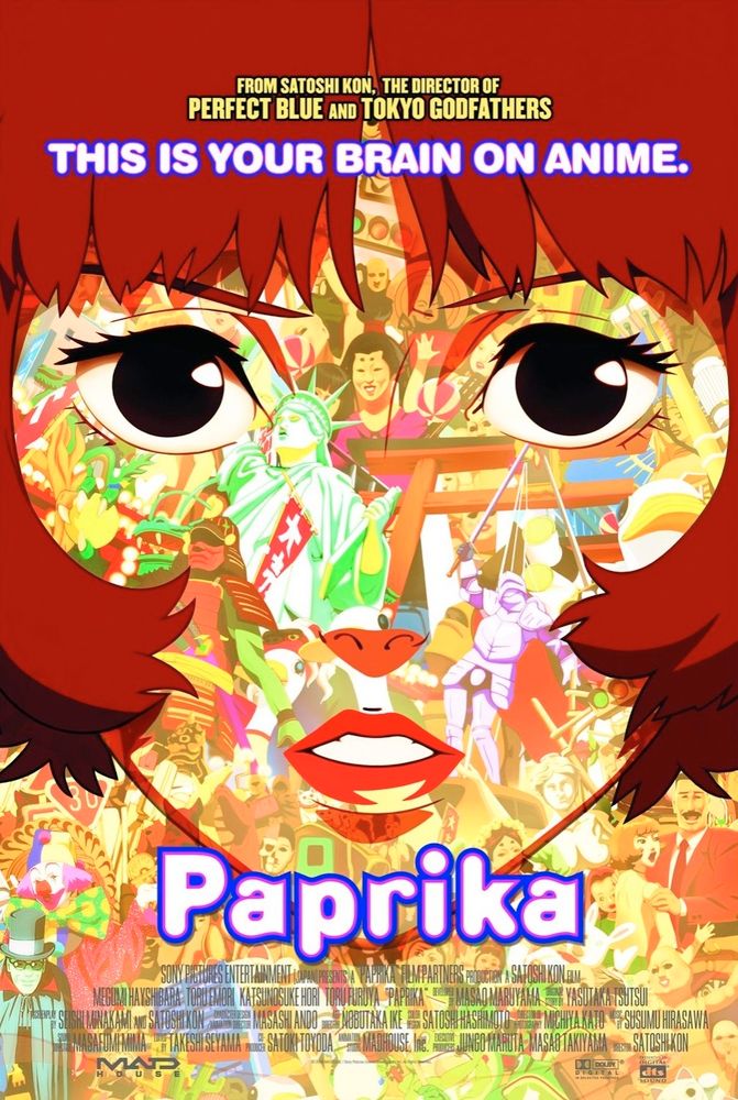 Cover for the film Paprika 