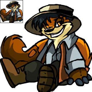 The Neopets item "Roxton A Colchester III Plushie".