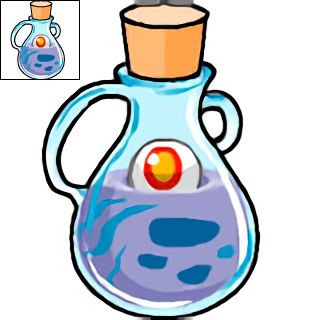 The Neopets item "Elephante Transmogrification Potion".