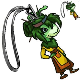 The Neopets item "Princess Terrana Collectable Charm".