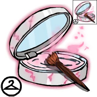 The Neopets item "Dyeworks Pink: Glow of Goodness".