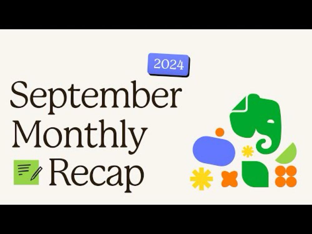 What's new at Evernote? 💜 September 2024