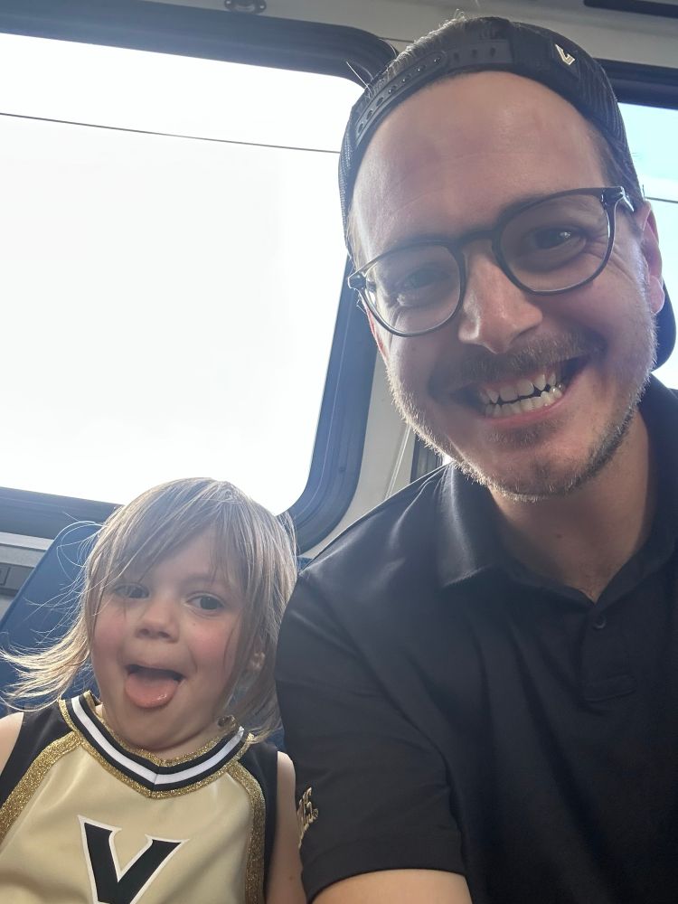 Bus trip home from the football game. The 3 was packed.