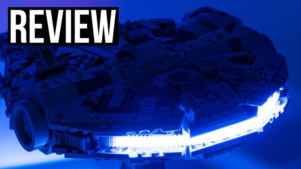 BriksMax Kit d’éclairage pour LEGO Star Wars™ Millennium Falcon CRITIQUE | Set 75375