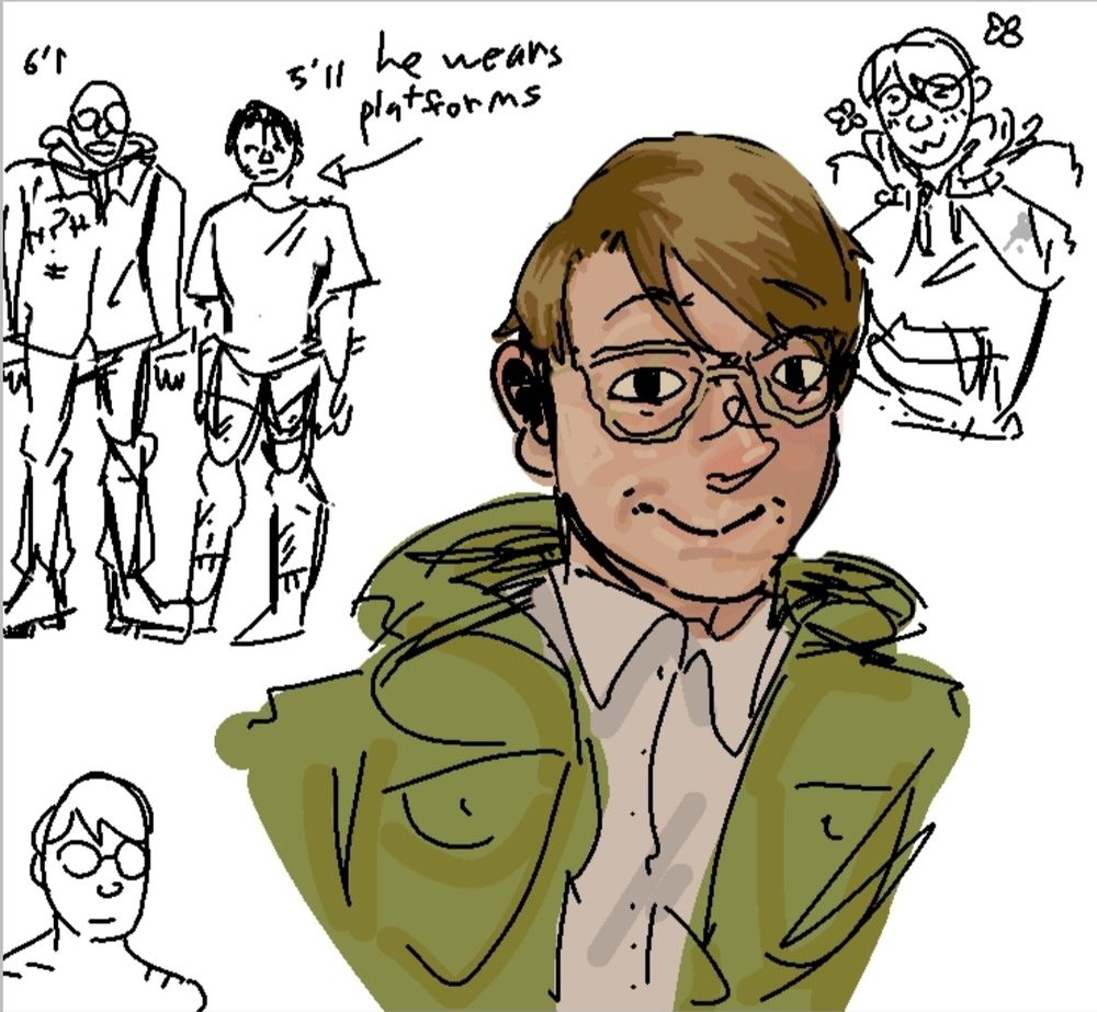 trying out some digital coloring of edward nashton!!