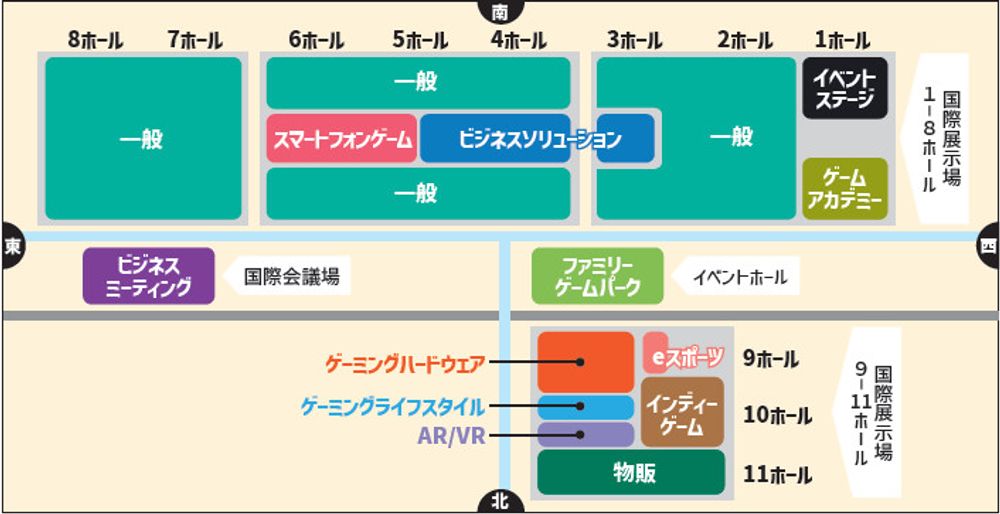 「東京ゲームショウ2024」の会場マップが公開に。インディーゲームのピッチコンテスト「SOWN2024」のファイナリスト8タイトルも決定