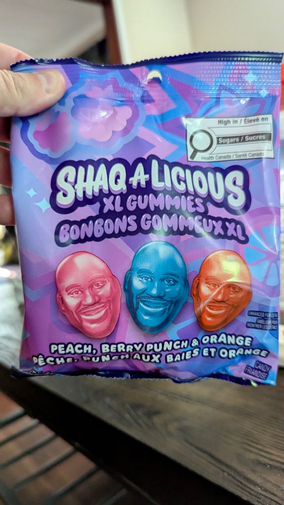 SHAQ A LUCIOUS XL GUMMIES PUT SHAQ IN YO MOUF