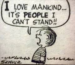 Linus: I love mankind, it's people I can't stand