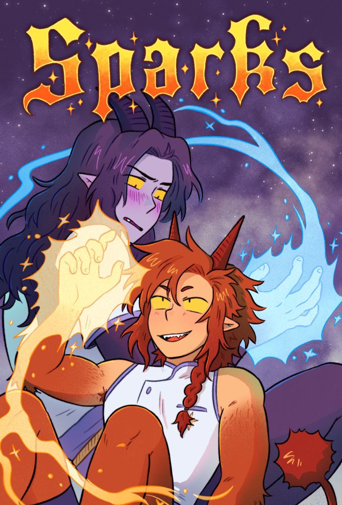 The Sparks book 1 cover! It’s Atlas and Philo 