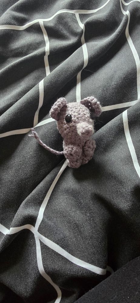 A little handmade crochet elephant