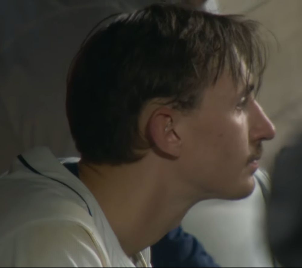 George Kirby looking depressed