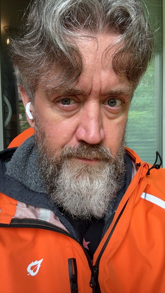 Embrace the grey (me with grey hair everywhere)