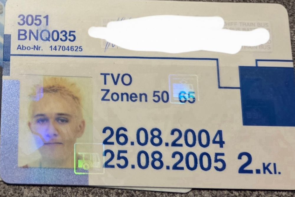 Public transport card