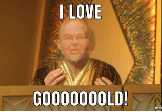 Meme-style image of Goldmember (from the Mike Myers film) overlaid with face of Senator Bob Menendez.