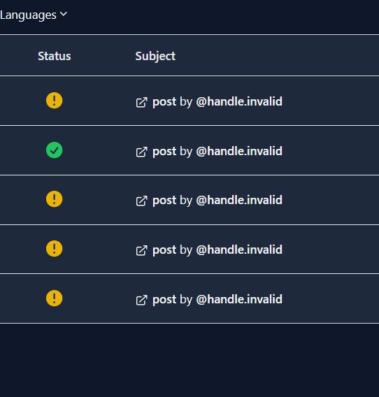 Screenshot of some resolution errors we're having