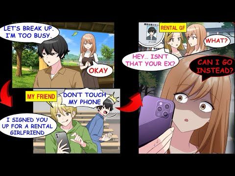 When My Buddy Signed Me Up For A Rental Girlfriend Behind My Back, And My Ex Found Out.[Manga Dub]