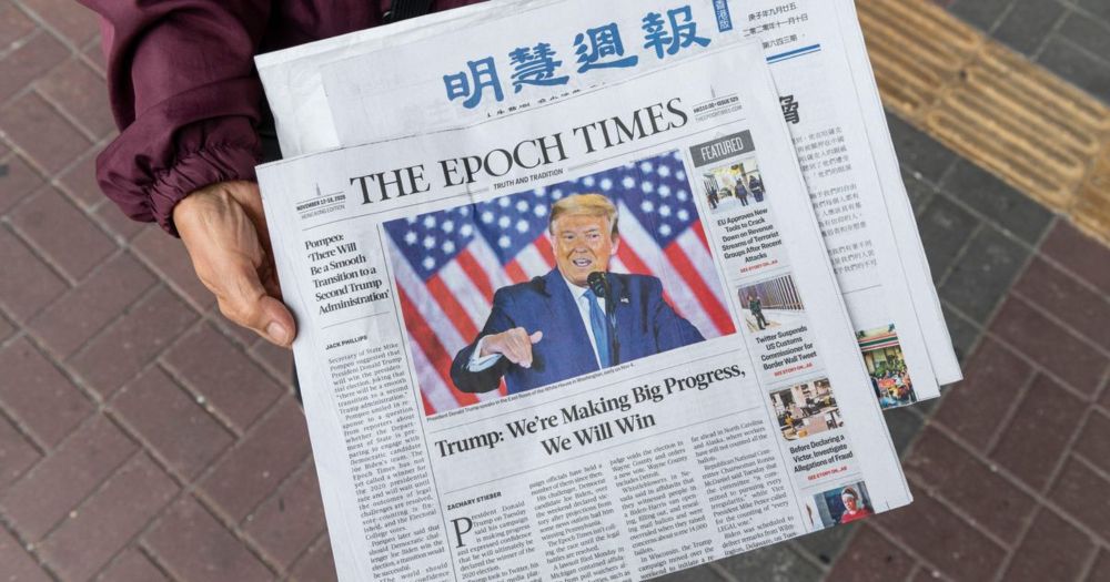 DOJ Says Epoch Times Is an Epic Money-Laundering Operation