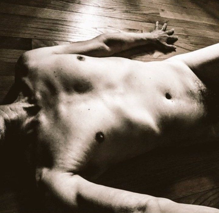 Naked torso of a man 