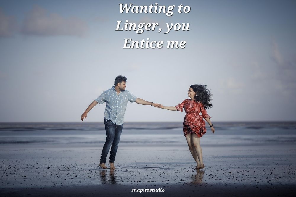 A couple on the beach 
