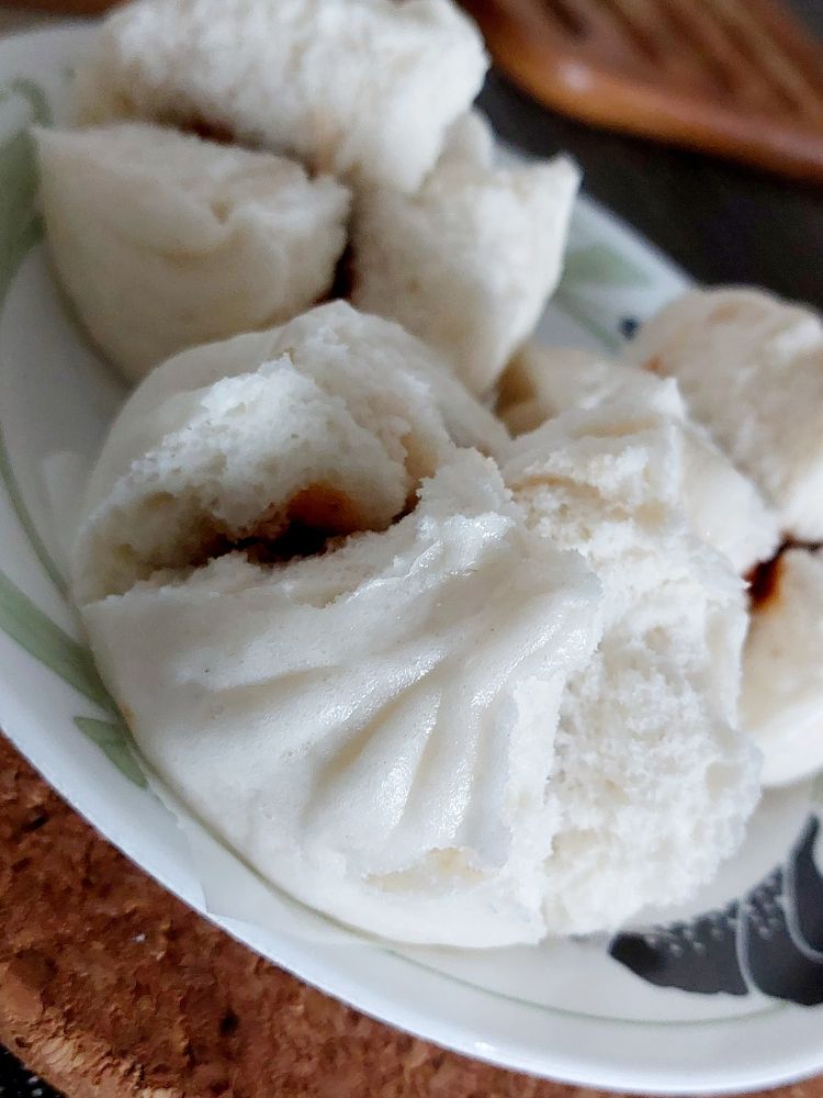 mini BBQ pork buns 