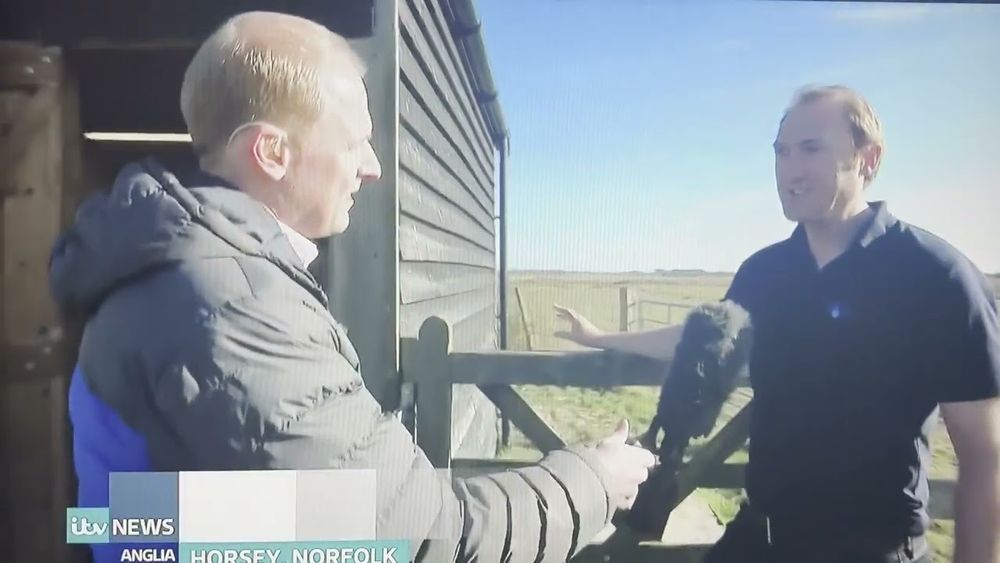 31 March 2025 – ITV Anglia News visit the Broads IDB Horsey Pumping Station Replacement Project