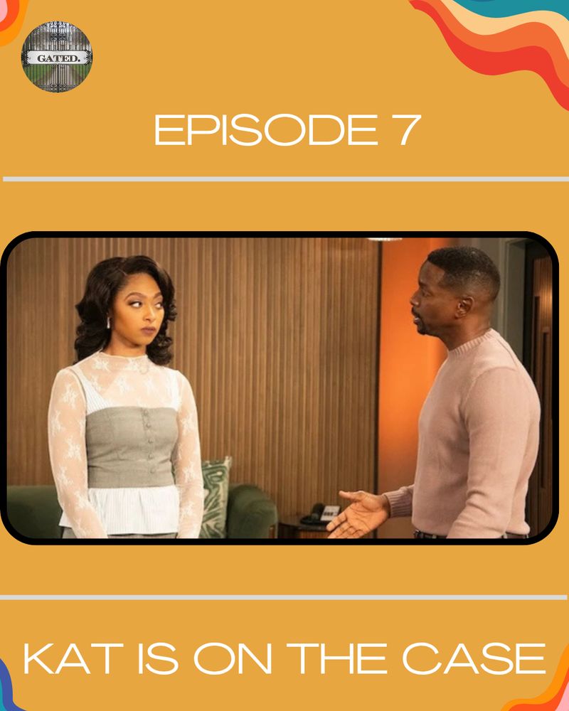 Podcast show card with title and episode number 