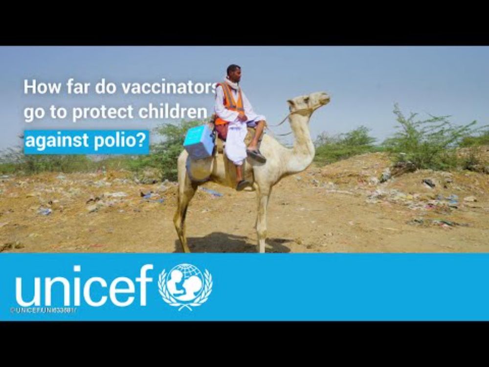 Health worker treks up to 72 hours to vaccinate children | UNICEF