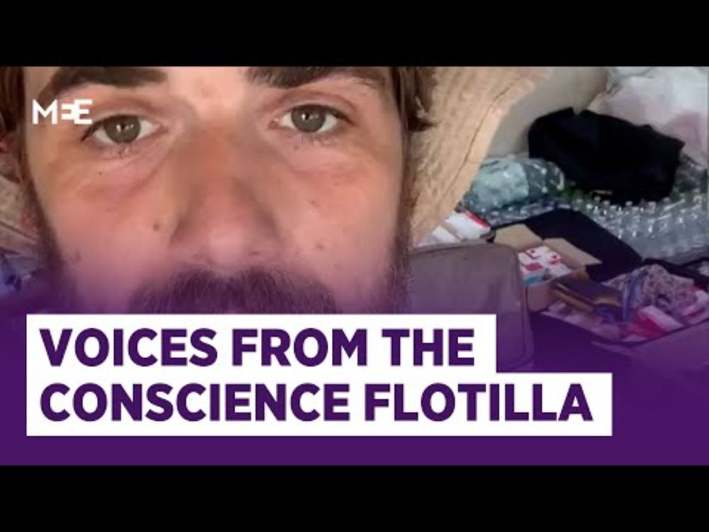 Voices from Conscience flotilla: sailing medicine to Gaza under threat